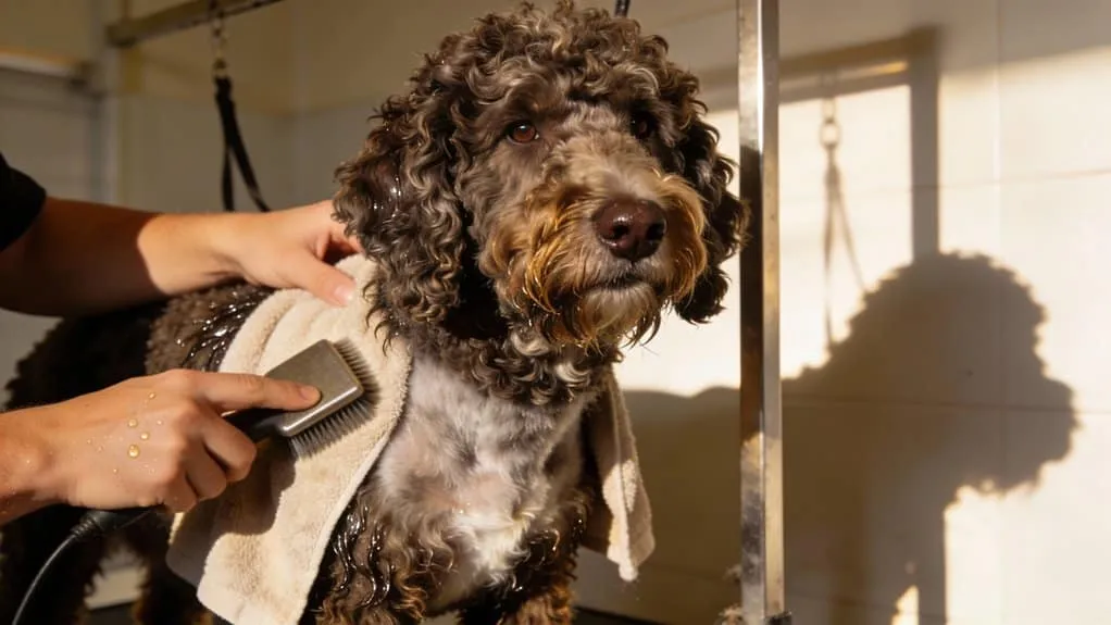 Caring for the lagotto romagnolo's coat: why mats and felting can look unusual 8 Lagotto verzorgings- en onderhoudsroutine
