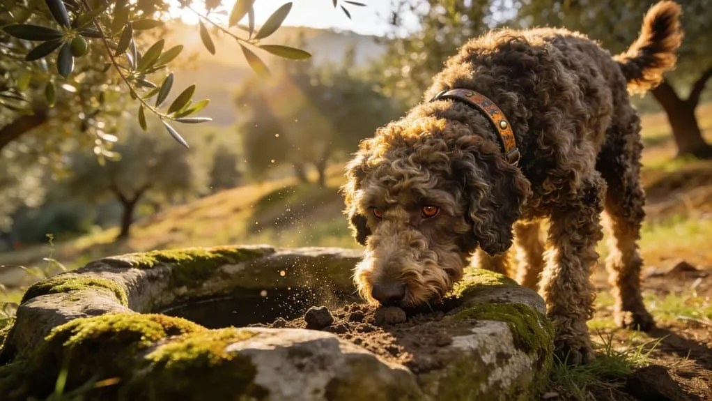 Histoire du lagotto romagnolo : du chien d'eau italien au chercheur de truffes 6 Lagotto's overgang naar truffelexpertise