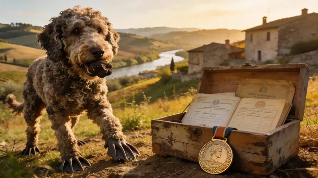 Histoire du lagotto romagnolo : du chien d'eau italien au chercheur de truffes 7 Rasstandaardisatie en erkenning details