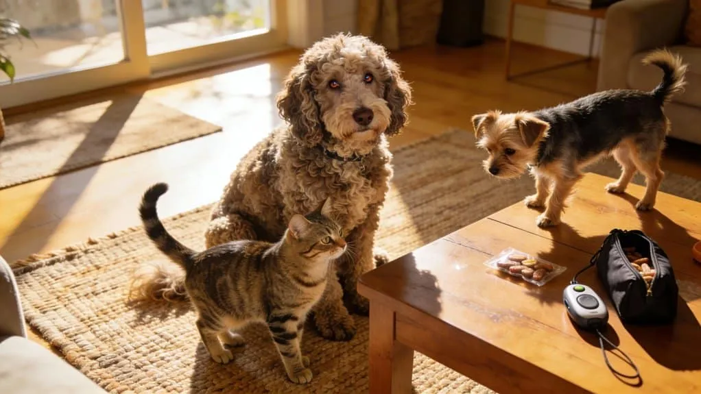 Lagotto romagnolo und andere haustiere: zusammenleben mit hunden und katzen 7 Gestructureerde geleidelijke impulsbeheersingstraining