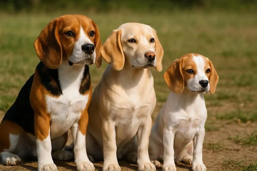 beagle coat color diversity