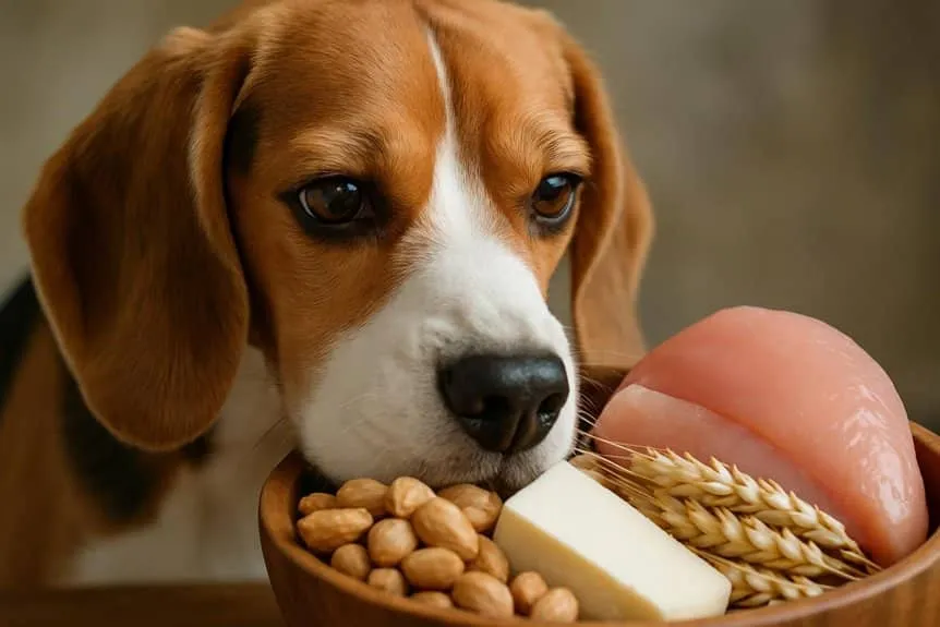 beagle food allergy triggers