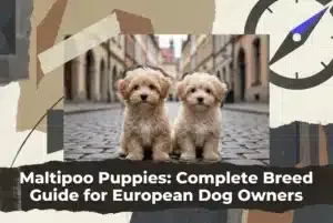 Professional header image for list-based article: Maltipoo Puppies: Complete Breed Guide for European Dog O...