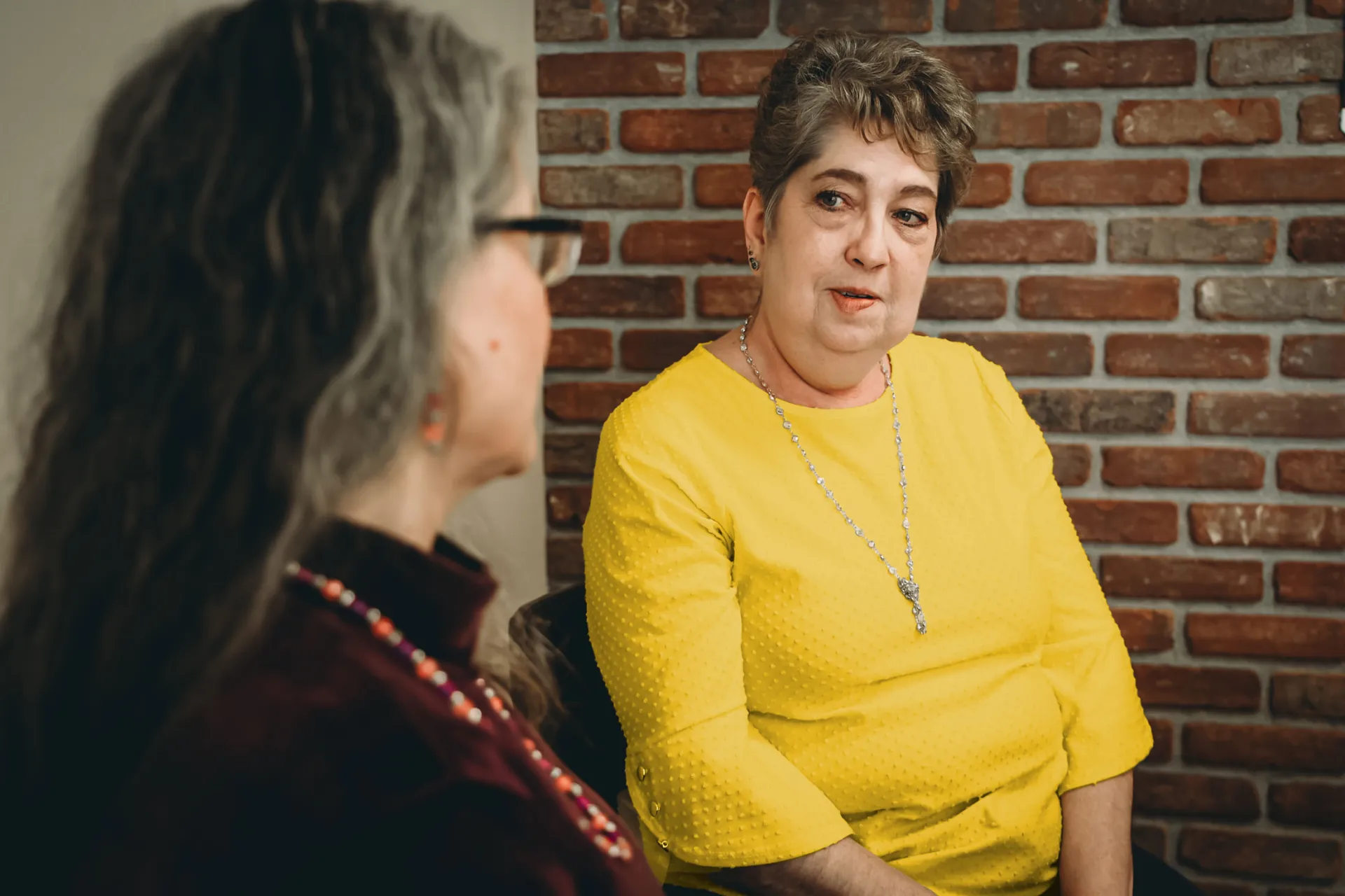 Woman receiving Counseling