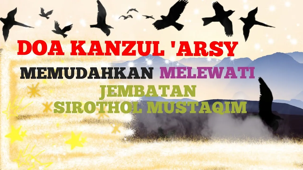 doa kanzul arsy