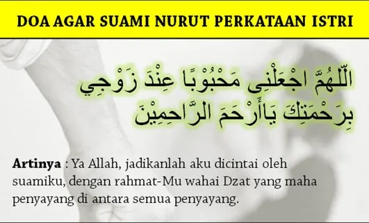 Doa Agar Suami Kembali Kepada Istri