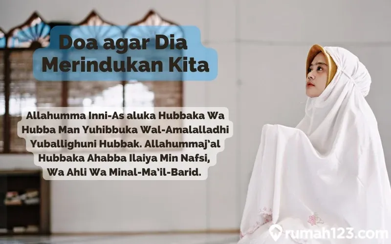 doa agar dia merindukan kita