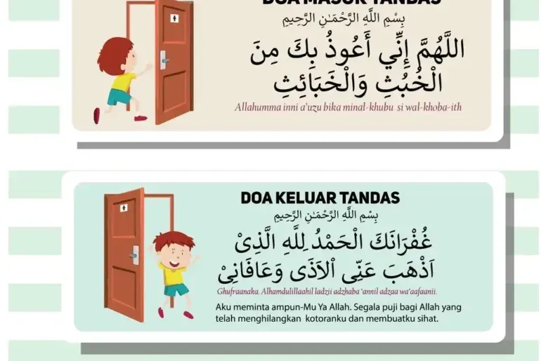 Doa Masuk Dan Keluar Tandas